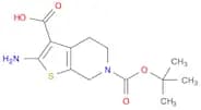 2-Amino-6-(tert-butoxycarbonyl)-4,5,6,7-tetrahydrothieno[2,3-c]pyridine-3-carboxylic acid