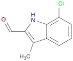 7-Chloro-3-methyl-1H-indole-2-carbaldehyde