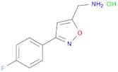 1-[3-(4-fluorophenyl)isoxazol-5-yl]methanamine