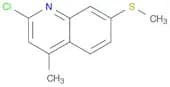 2-Chloro-4-methyl-7-(methylthio)quinoline