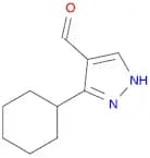 3-Cyclohexyl-1H-pyrazole-4-carbaldehyde