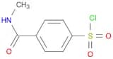 4-[(methylamino)carbonyl]benzenesulfonyl chloride