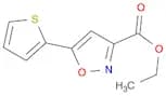 ETHYL 5-(2-THIENYL)ISOXAZOLE-3-CARBOXYLATE