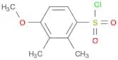 4-methoxy-2,3-dimethylbenzenesulfonyl chloride