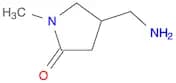 4-(aminomethyl)-1-methylpyrrolidin-2-one