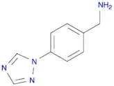 [4-(1H-1,2,4-triazol-1-yl)phenyl]methanamine