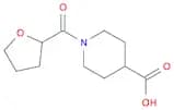 1-(TETRAHYDROFURAN-2-YLCARBONYL)PIPERIDINE-4-CARBOXYLIC ACID