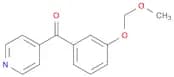 [3-(Methoxymethoxy)phenyl](pyridin-4-yl)methanone