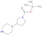 tert-Butyl 3-piperazin-1-ylpyrrolidine-1-carboxylate dihydrochloride