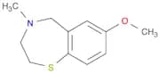 2,3,4,5-Tetrahydro-7-methoxy-4-methyl-1,4-benzothiazepine