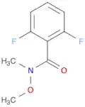 2,6-Difluoro-n-methoxy-n-methylbenzenecarboxamide