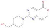 Ethyl 2-[4-(hydroxymethyl)piperidin-1-yl]pyrimidine-5-carboxylate