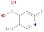 Boronic acid, b-(2-fluoro-5-methyl-4-pyridinyl)-