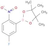 2-(5-FLUORO-2-NITROPHENYL)-4,4,5,5-TETRAMETHYL-1,3,2-DIOXABOROLANE
