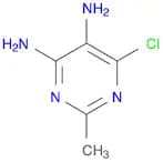 4,5-Pyrimidinediamine,  6-chloro-2-methyl-