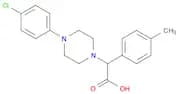 2-(4-(4-Chlorophenyl)piperazin-1-yl)-2-(p-tolyl)acetic acid