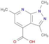 1,3,6-trimethyl-1H-pyrazolo[3,4-b]pyridine-4-carboxylic acid