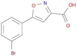 5-(3-bromophenyl)-1,2-oxazole-3-carboxylic acid