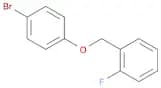 1-(4-bromophenoxymethyl)-2-fluorobenzene
