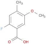 2-Fluoro-5-methoxy-4-methylbenzoic acid