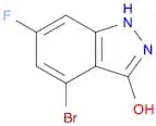 4-Bromo-6-fluoro-1H-indazol-3-ol