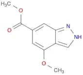4-Methoxy-6-(1H)indazole carboxylic acid methyl ester