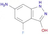 6-Amino-4-fluoro-1H-indazol-3-ol