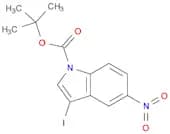 3-IODO-5-NITROINDOLE-1-CARBOXYLIC ACID TERT-BUTYL ESTER