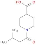 1-(3-Methylbutanoyl)piperidine-4-carboxylic acid