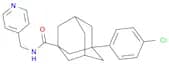 3-(4-Chlorophenyl)-N-(4-pyridinylmethyl)tricyclo[3.3.1.13,7]decane-1-carboxamide