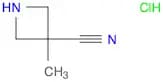 3-Cyano-3-methylazetidine hcl