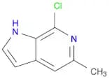 7-chloro-5-methyl-1H-pyrrolo[2,3-c]pyridine