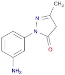 1-(3-aminophenyl)-3-methyl-4,5-dihydro-1H-pyrazol-5-one