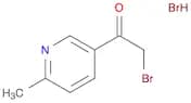 2-Bromo-1-(6-methylpyridin-3-yl)ethanone hydrobromide