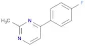 4-(4-Fluorophenyl)-2-methylpyrimidine