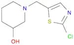 1-(2-Chloro-thiazol-5-ylMethyl)-piperidin-3-ol, 98+% C9H13ClN2OS, MW