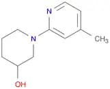 1-(4-Methylpyridin-2-yl)piperidin-3-ol