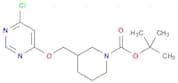 tert-Butyl 3-(((6-chloropyrimidin-4-yl)oxy)methyl)piperidine-1-carboxylate