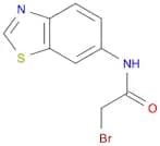N-(Benzo[d]thiazol-6-yl);-2-bromoacetamide
