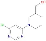 [1-(6-chloropyrimidin-4-yl)piperidin-3-yl]methanol