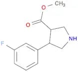 Trans-methyl 4-(3-fluorophenyl)pyrrolidine-3-carboxylate