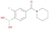 2-Fluoro-4-(piperidine-1-carbonyl)phenylboronic acid