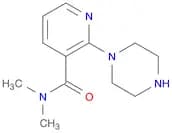 3-Pyridinecarboxamide, N,N-dimethyl-2-(1-piperazinyl)-