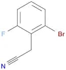 2-(2-Bromo-6-fluorophenyl)acetonitrile