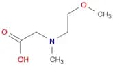 [(2-Methoxyethyl)(methyl)amino]acetic acid