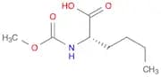 (S)-2-((Methoxycarbonyl)amino)hexanoic acid