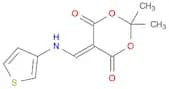 2,2-Dimethyl-5-((thiophen-3-ylamino)methylene)-1,3-dioxane-4,6-dione
