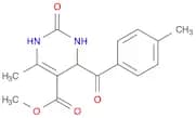 Methyl 6-methyl-4-(4-methylbenzoyl)-2-oxo-1,2,3,4-tetrahydropyrimidine-5-carboxylate