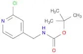 Carbamic acid, N-​[(2-​chloro-​4-​pyridinyl)​methyl]​-​, 1,​1-​dimethylethyl ester