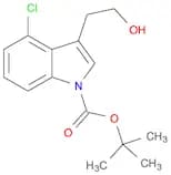 tert-Butyl 4-chloro-3-(2-hydroxyethyl)-1H-indole-1-carboxylate